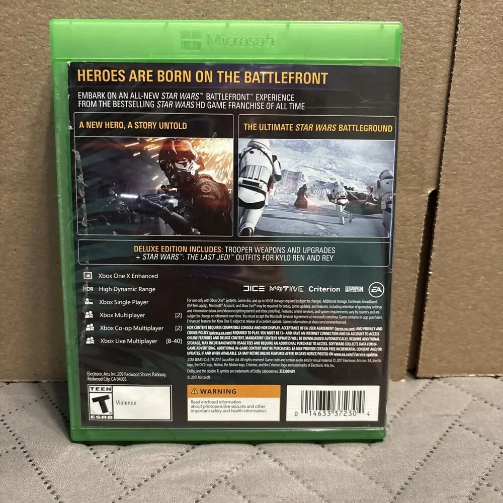 Star Wars Battlefron II - Elite Trooper Deluxe Edition - Microsoft Xbox One